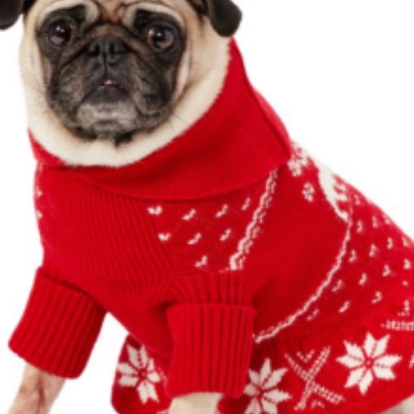 Ralph Lauren Other - Ralph Lauren REINDEER SHAWL DOG SWEATER